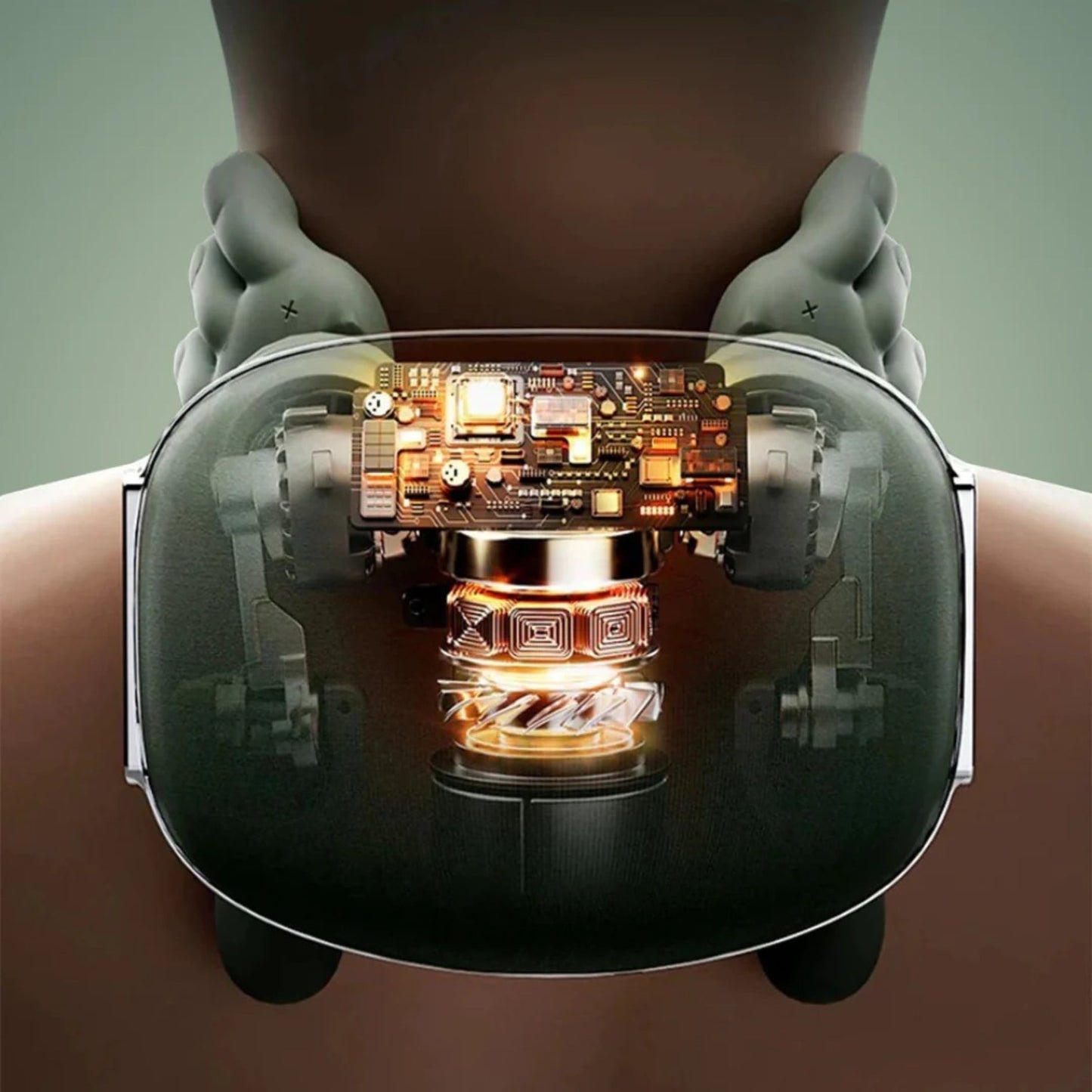 AuraNode™ - 360° Neck & Shoulder Massager